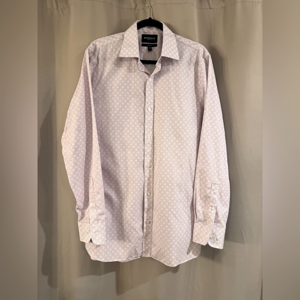 Men’s Light Purple Bonobs Button Ups Top